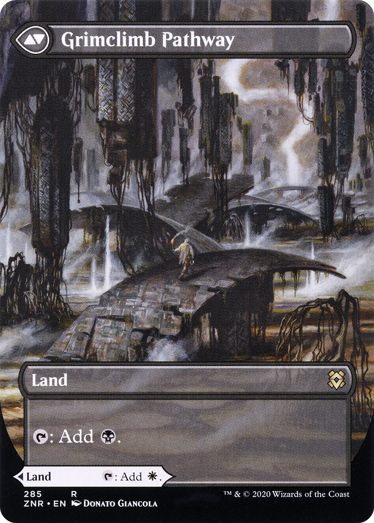 Brightclimb Pathway (Borderless) (ZNR-285) (Showcase) [Zendikar Rising]