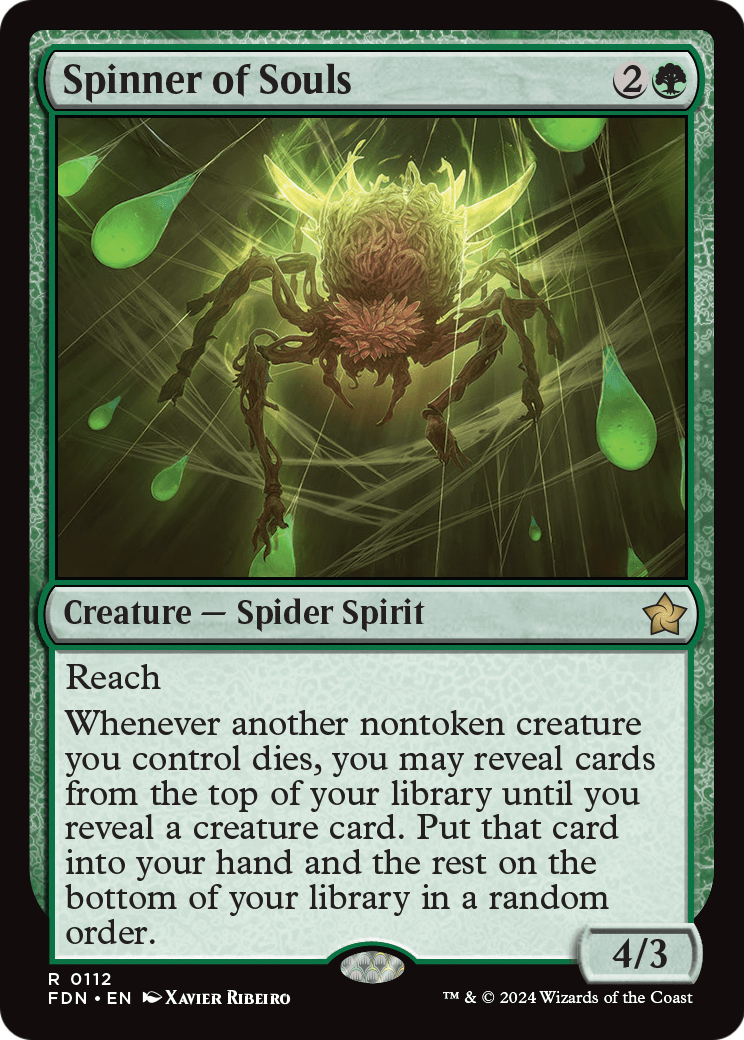 Spinner of Souls (FDN-112) [Foundations]
