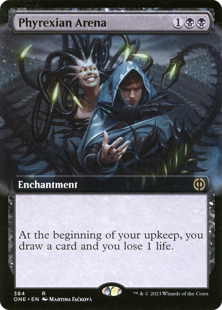 Phyrexian Arena (Extended Art) (ONE-384) [Phyrexia: All Will Be One]