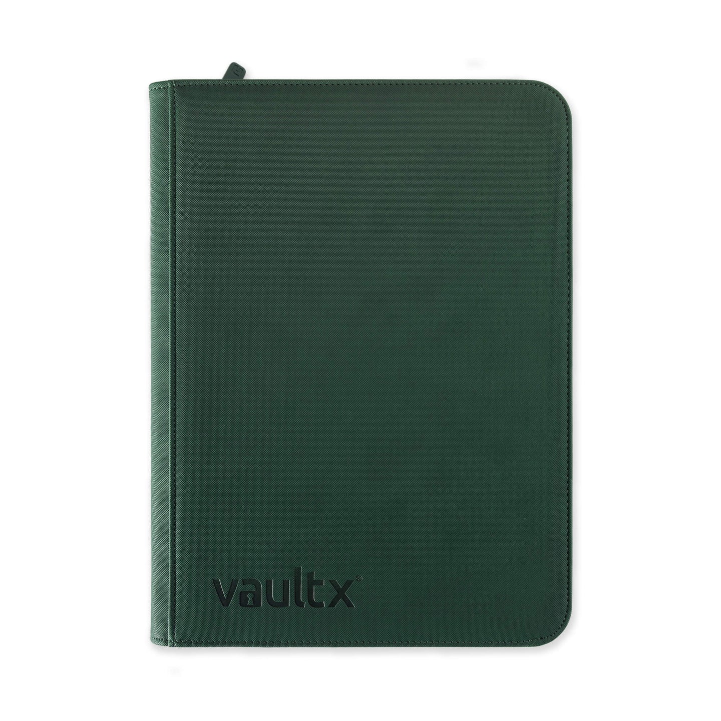 Vaultx - 9-Pocket Exo-Tec® Zip Binder - Forest Green