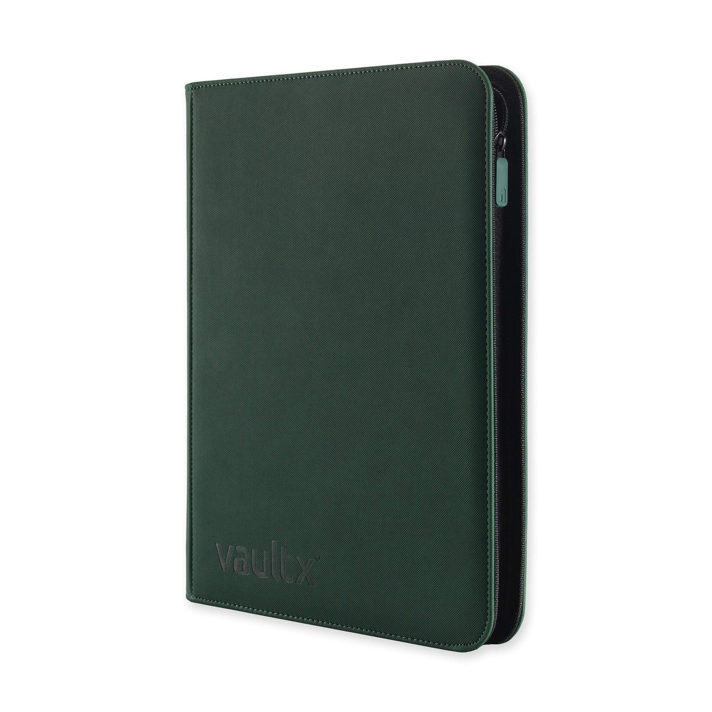 Vaultx - 9-Pocket Exo-Tec® Zip Binder - Forest Green