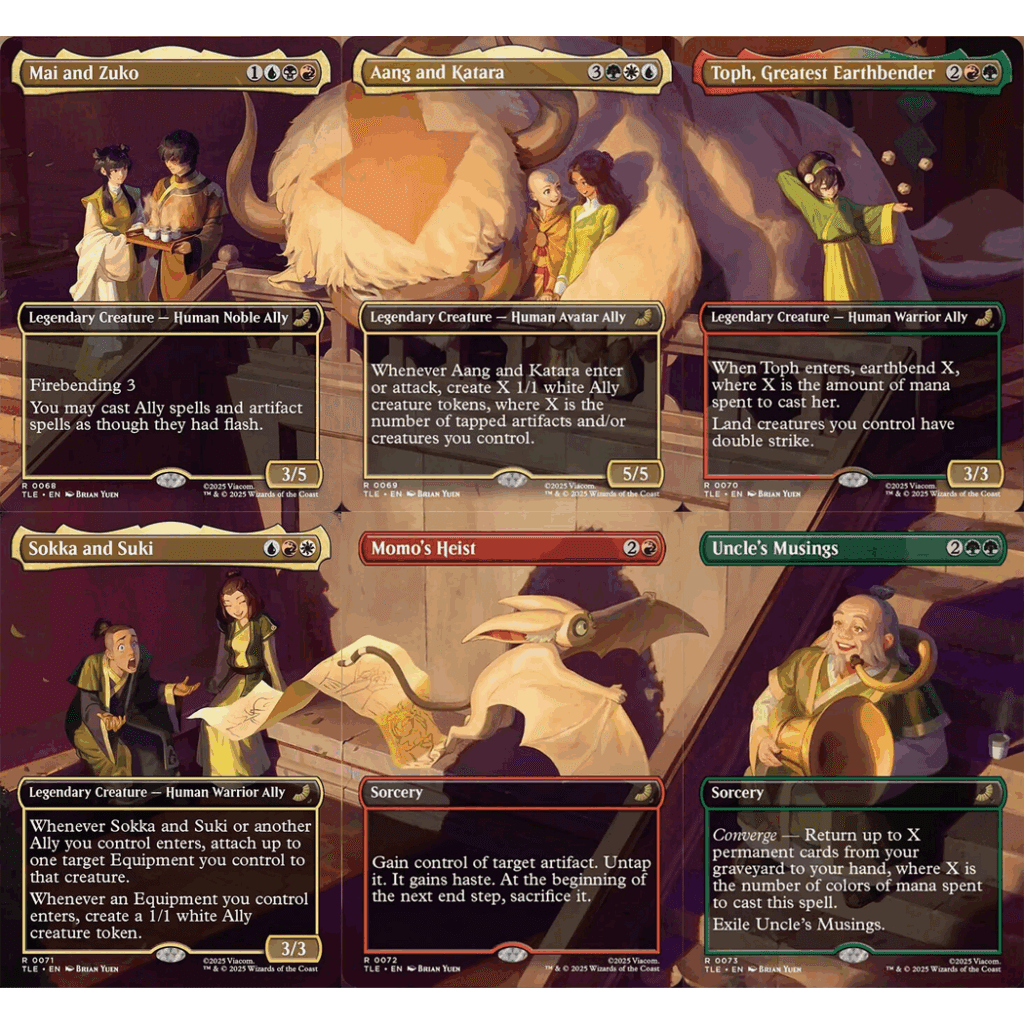 Magic The Gathering | Avatar: The Last Airbender - Tea Time at the Jasmine Dragon Scene Box