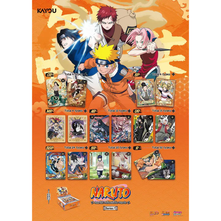 Naruto: Smriti - Earth Scroll Booster Display 01 (NA Version) - PokeBox USA