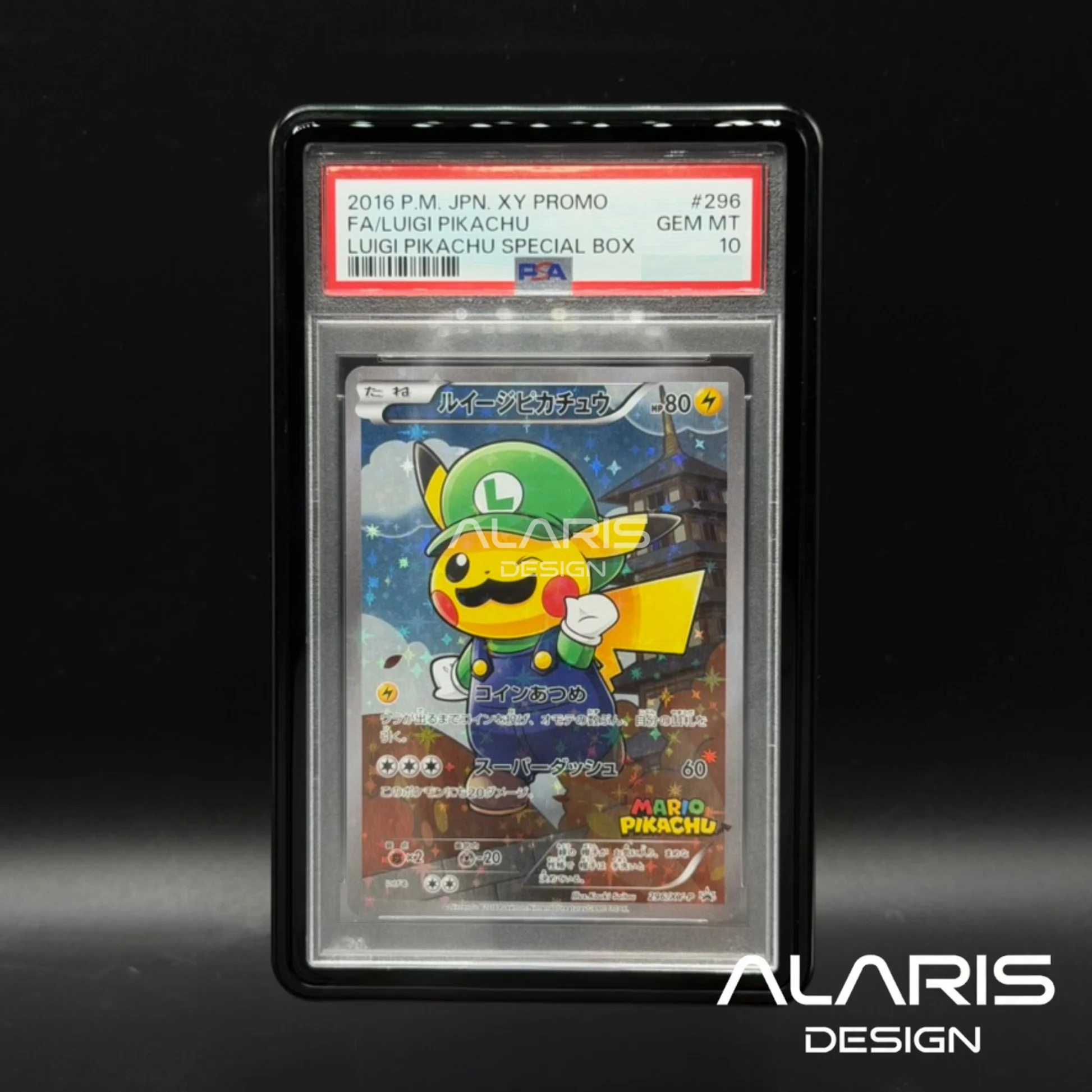 SlabX: Snap'N'Lock - Black - for Standard PSA Slabs