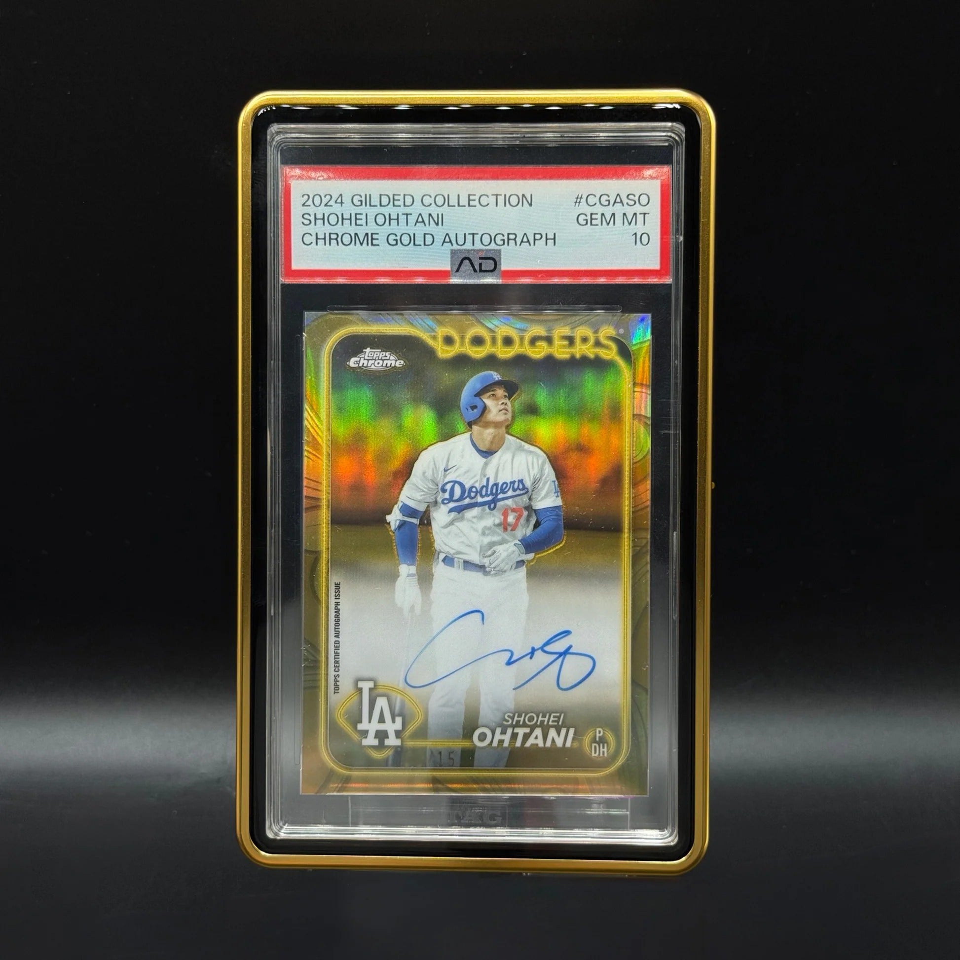 SlabX: Snap'N'Lock - Gold - for Standard PSA Slabs