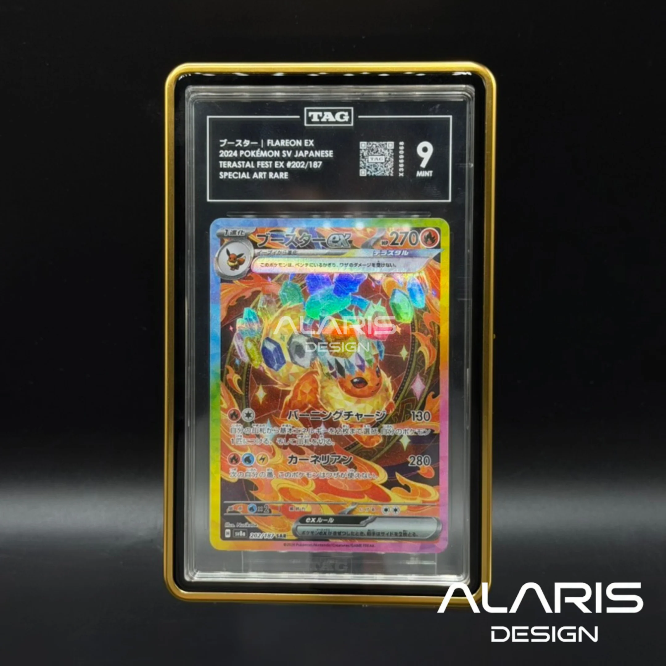 SlabX: Snap'N'Lock - Gold - for Standard PSA Slabs