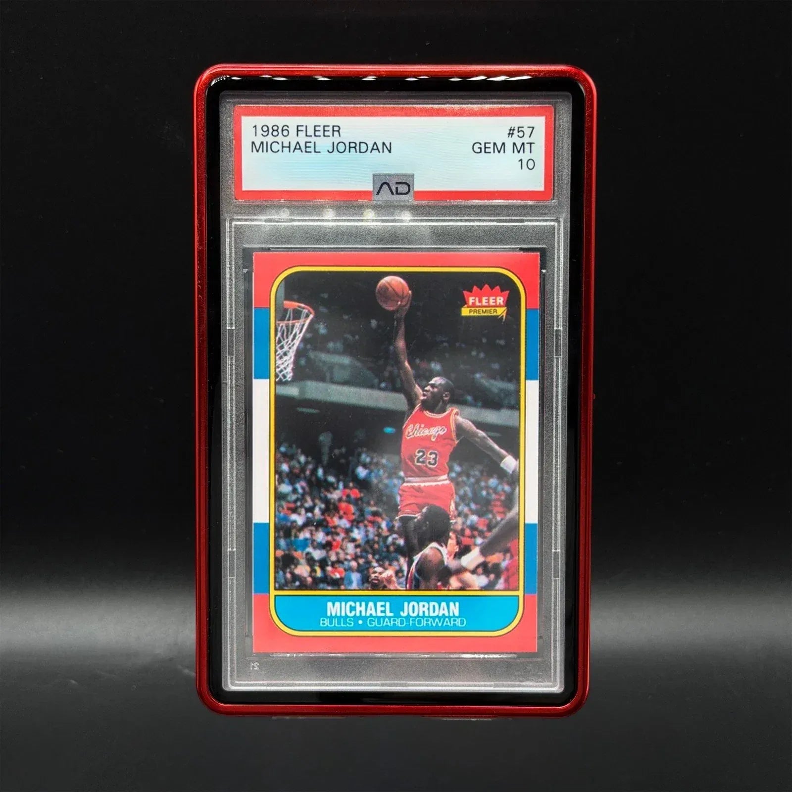 SlabX: Snap'N'Lock - Red - for Standard PSA Slabs