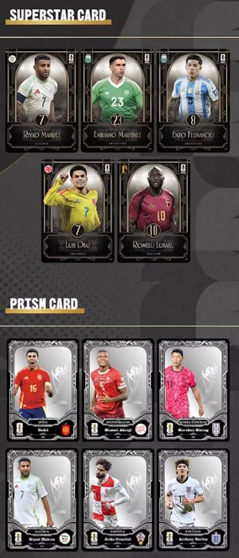 2026 Panini World Cup 2026 Official Football Trading Cards