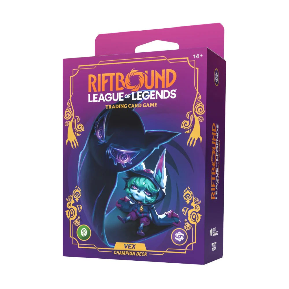 Riftbound: League of Legends TCG – Champion Deck – Origins: Vex - PokeBox USA