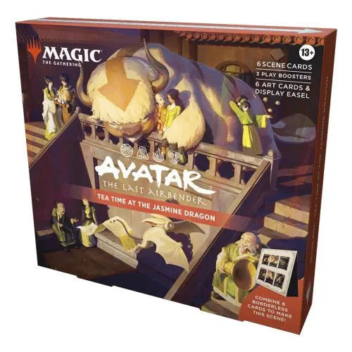 Magic The Gathering | Avatar: The Last Airbender - Tea Time at the Jasmine Dragon Scene Box
