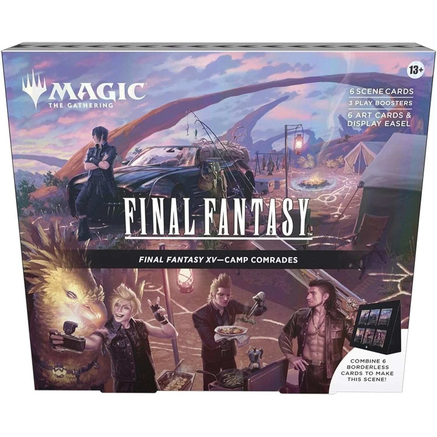 Magic The Gathering | Final Fantasy Scene Box Case (Set of 4)