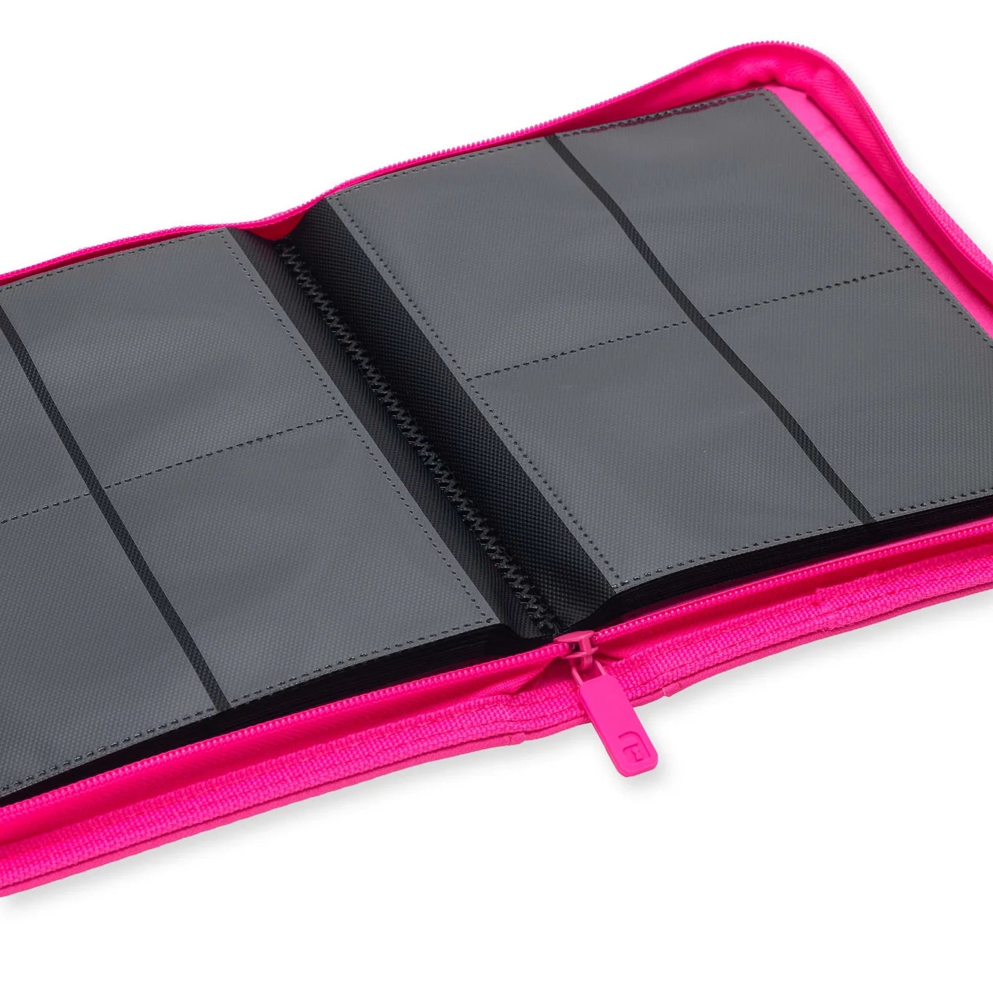 Vaultx - 4-Pocket Exo-Tec® Zip Binder - Special Edition Neon Pink - PokeBox USA