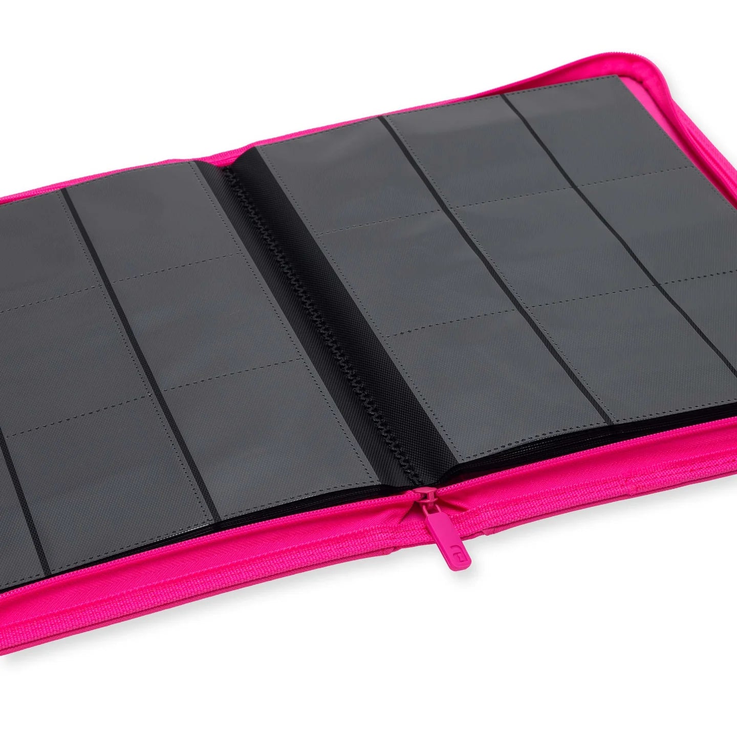 Vaultx - 9-Pocket Exo-Tec® Zip Binder - Special Edition Neon Pink - PokeBox USA