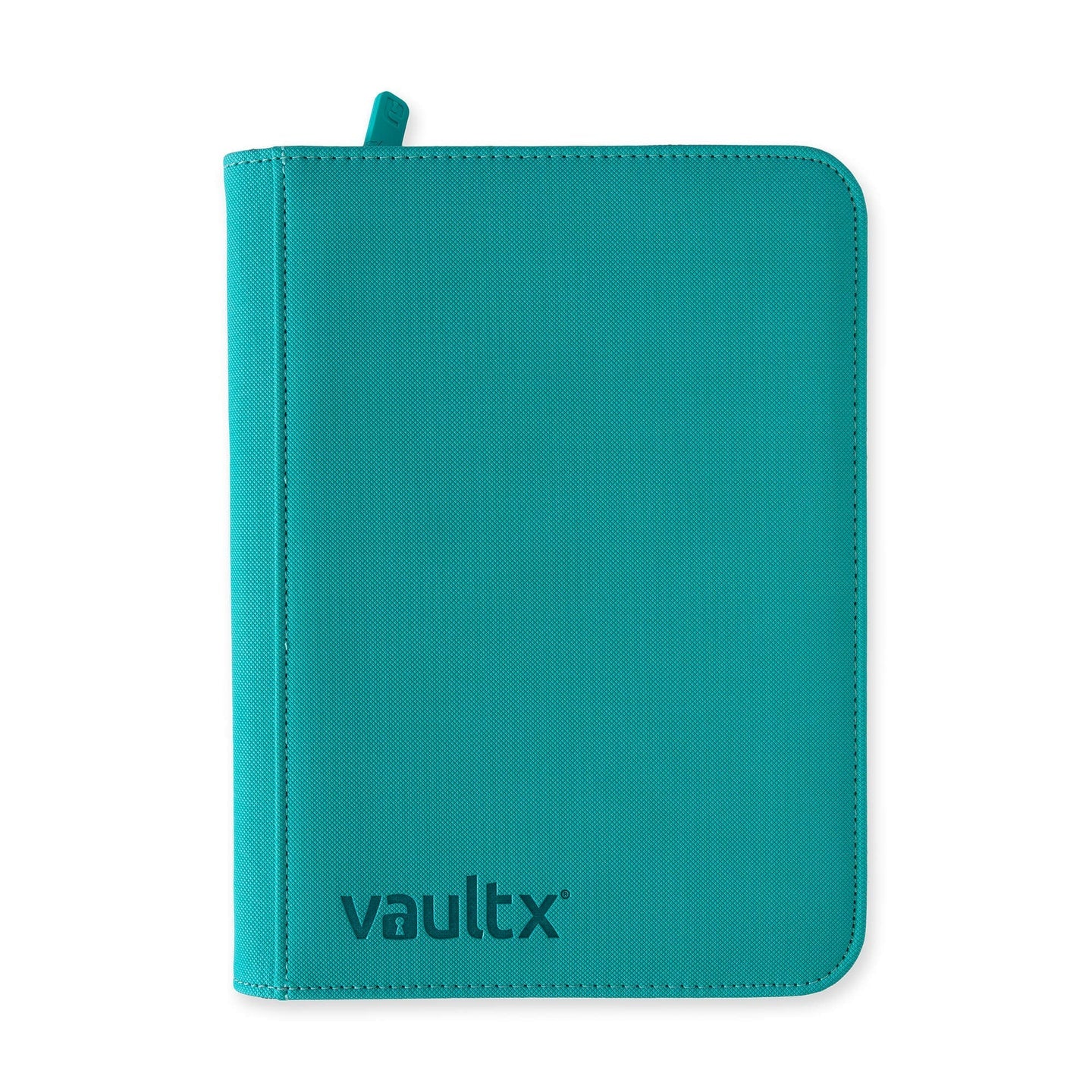 Vaultx - 4-Pocket Exo-Tec® Zip Binder - Ocean Blue