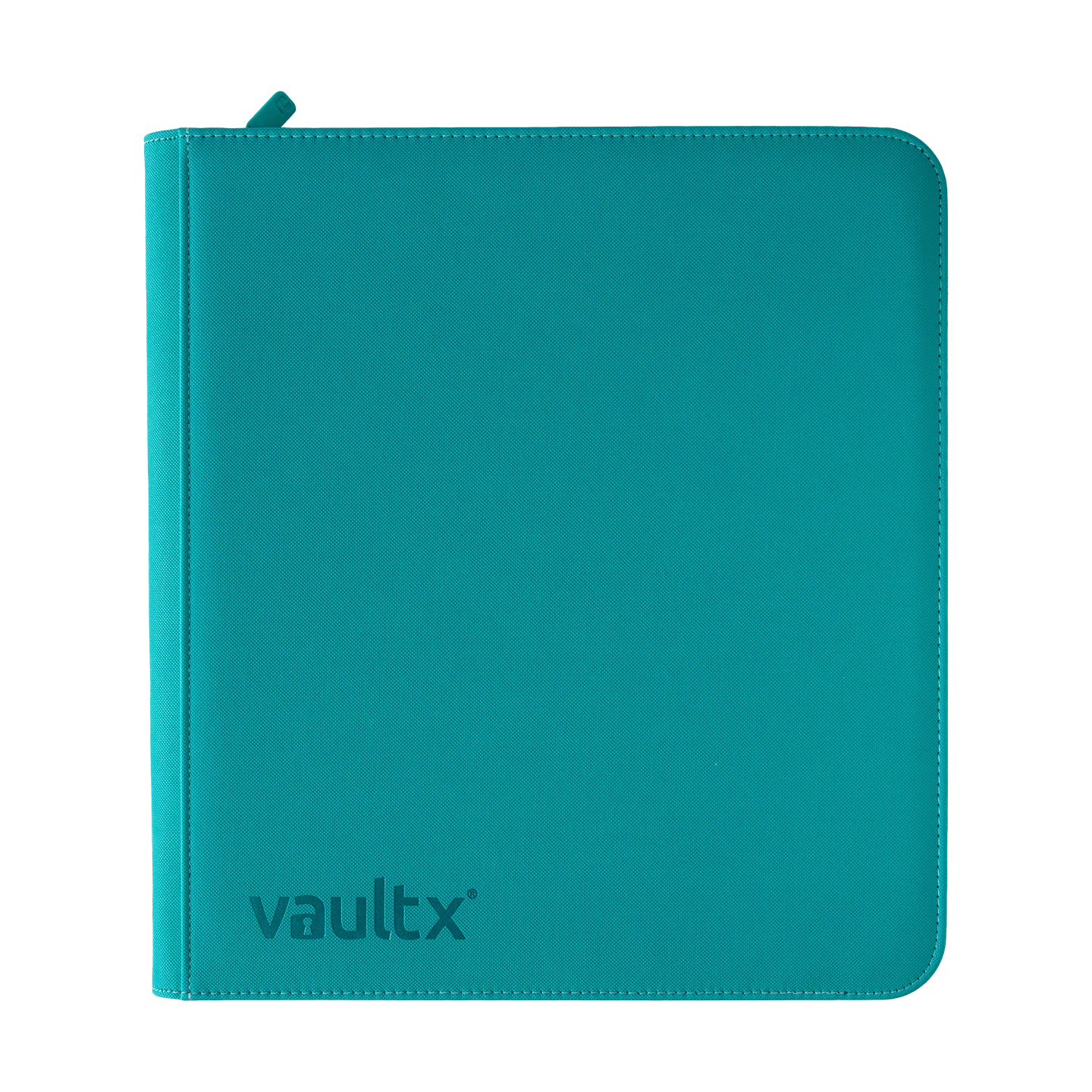 Vaultx - 12-Pocket Exo-Tec® Zip Binder - Ocean Blue