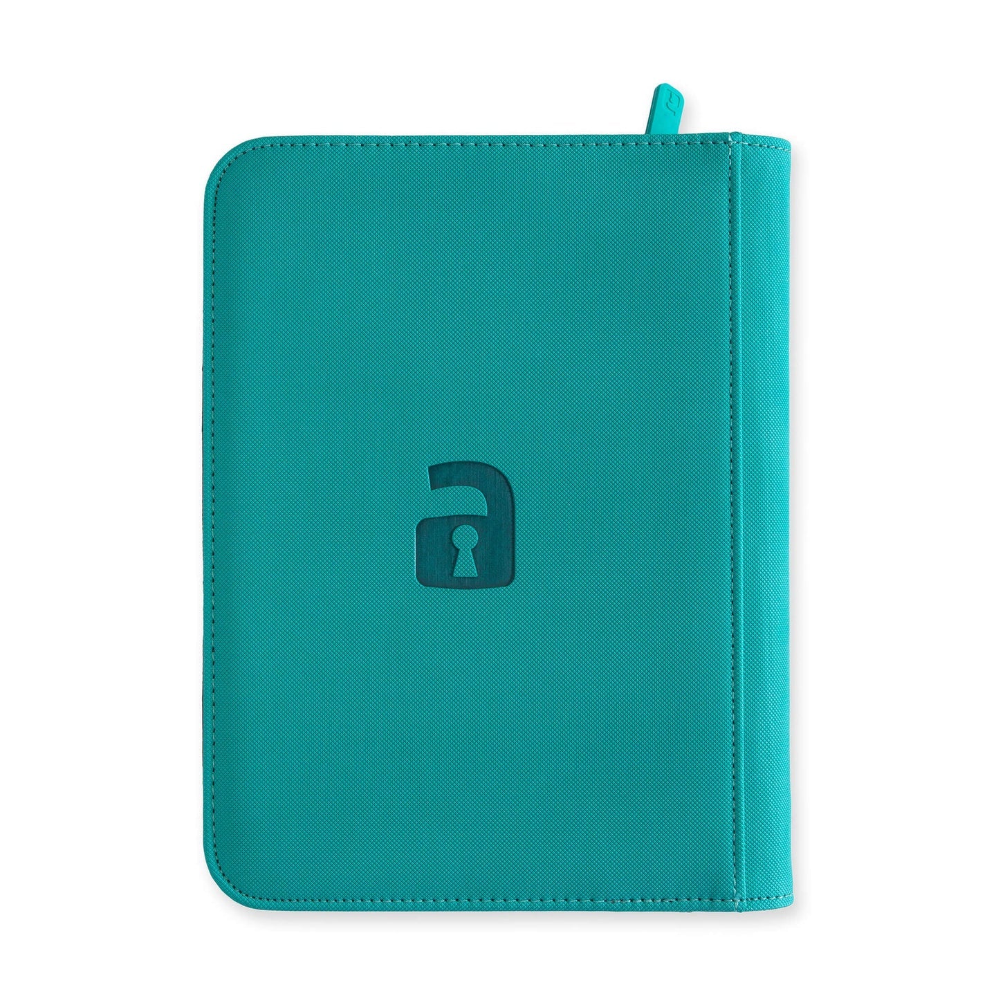 Vaultx - 4-Pocket Exo-Tec® Zip Binder - Ocean Blue