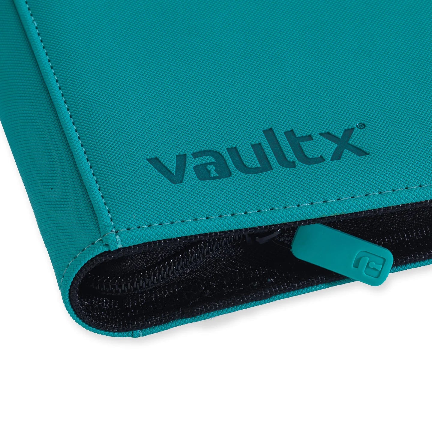 Vaultx - 4-Pocket Exo-Tec® Zip Binder - Ocean Blue