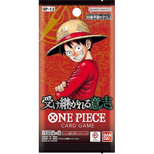 One Piece Card Game - Carrying On His Will OP-13 Booster Pack [Japanese] - PokeBox USA