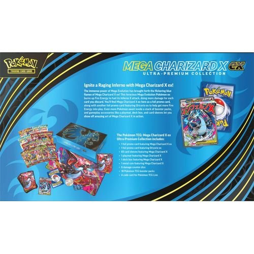 Pokemon TCG: Mega Charizard X ex Ultra-Premium Collection - PokeBox USA