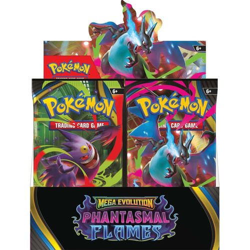 Pokemon TCG: Mega Evolution ME02 - Phantasmal Flames Booster Box