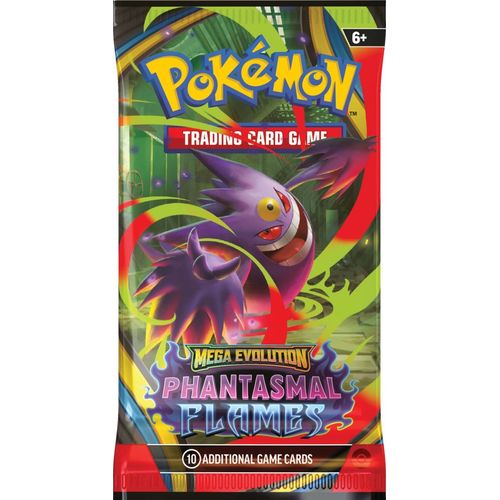 POKÉMON TCG Mega Evolution: Phantasmal Flames ME02 Booster Pack - PokeBox USA