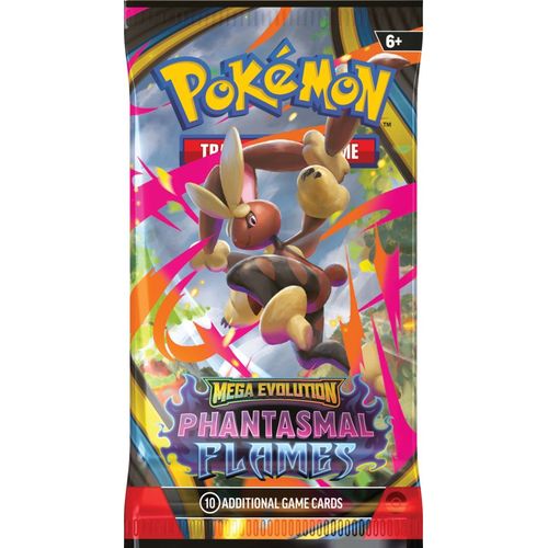 POKÉMON TCG Mega Evolution: Phantasmal Flames ME02 Booster Pack - PokeBox USA