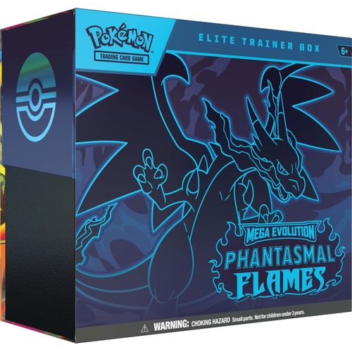 Pokemon TCG: Mega Evolution ME02 - Phantasmal Flames Elite Trainer Box (ETB) - PokeBox USA