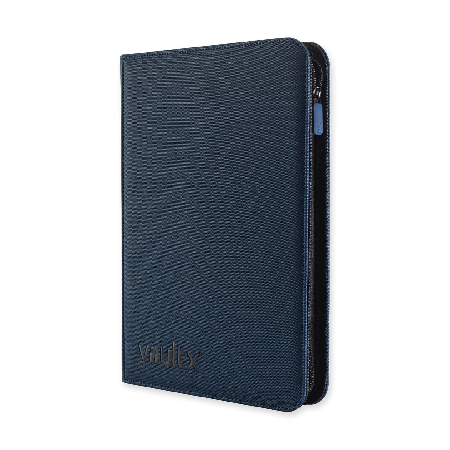 Vaultx - 9-Pocket Exo-Tec® Zip Binder - Royal Blue