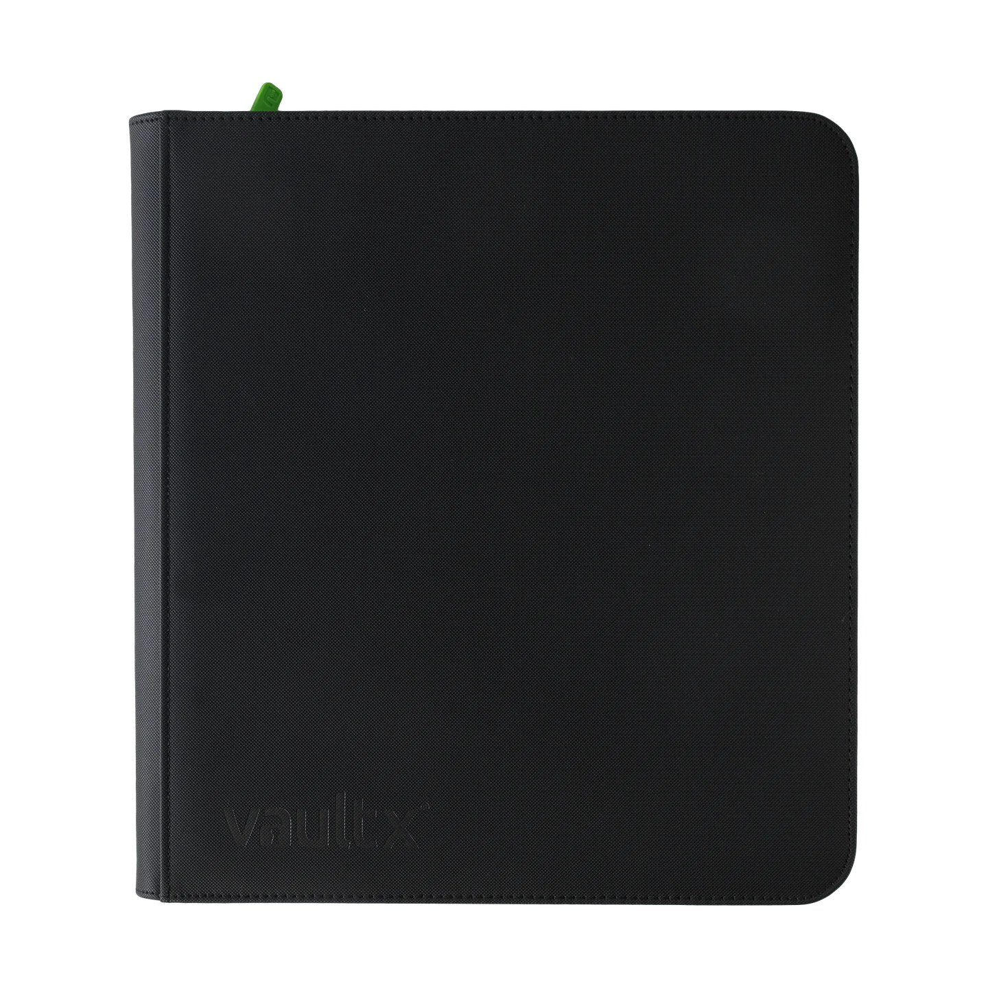 Vaultx - 12-Pocket Exo-Tec® Zip Binder XL - Signature Black