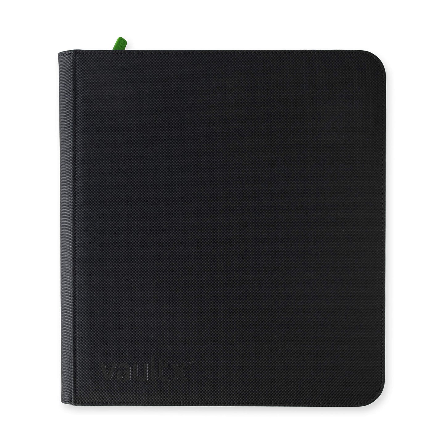 Vaultx - 12-Pocket Exo-Tec® Zip Binder - Signature Black