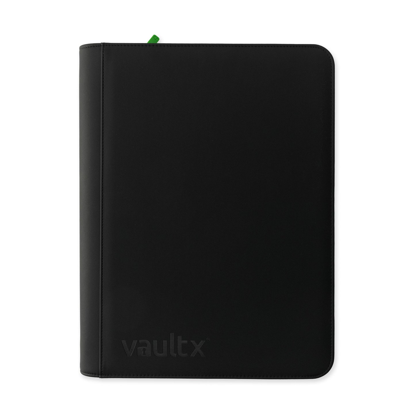Vaultx - 16-Pocket Exo-Tec® Zip Binder XXL - Signature Black