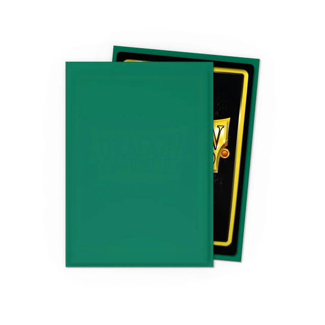 Dragon Shield - Standard 'Green' Classic Sleeves 100 pack - PokeBox USA