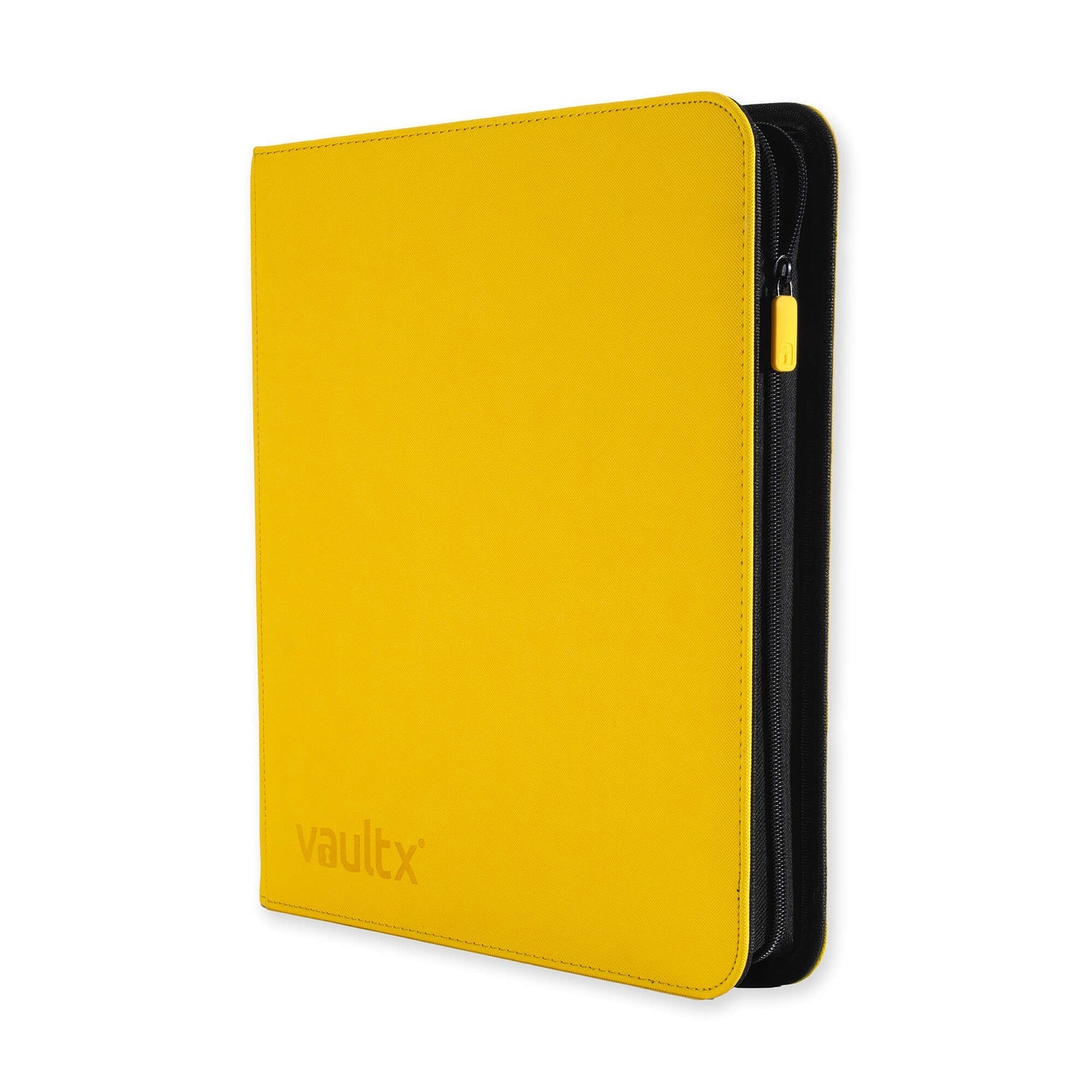 Vaultx - 12-Pocket Exo-Tec® Zip Binder XL - Sunrise Yellow - PokeBox USA