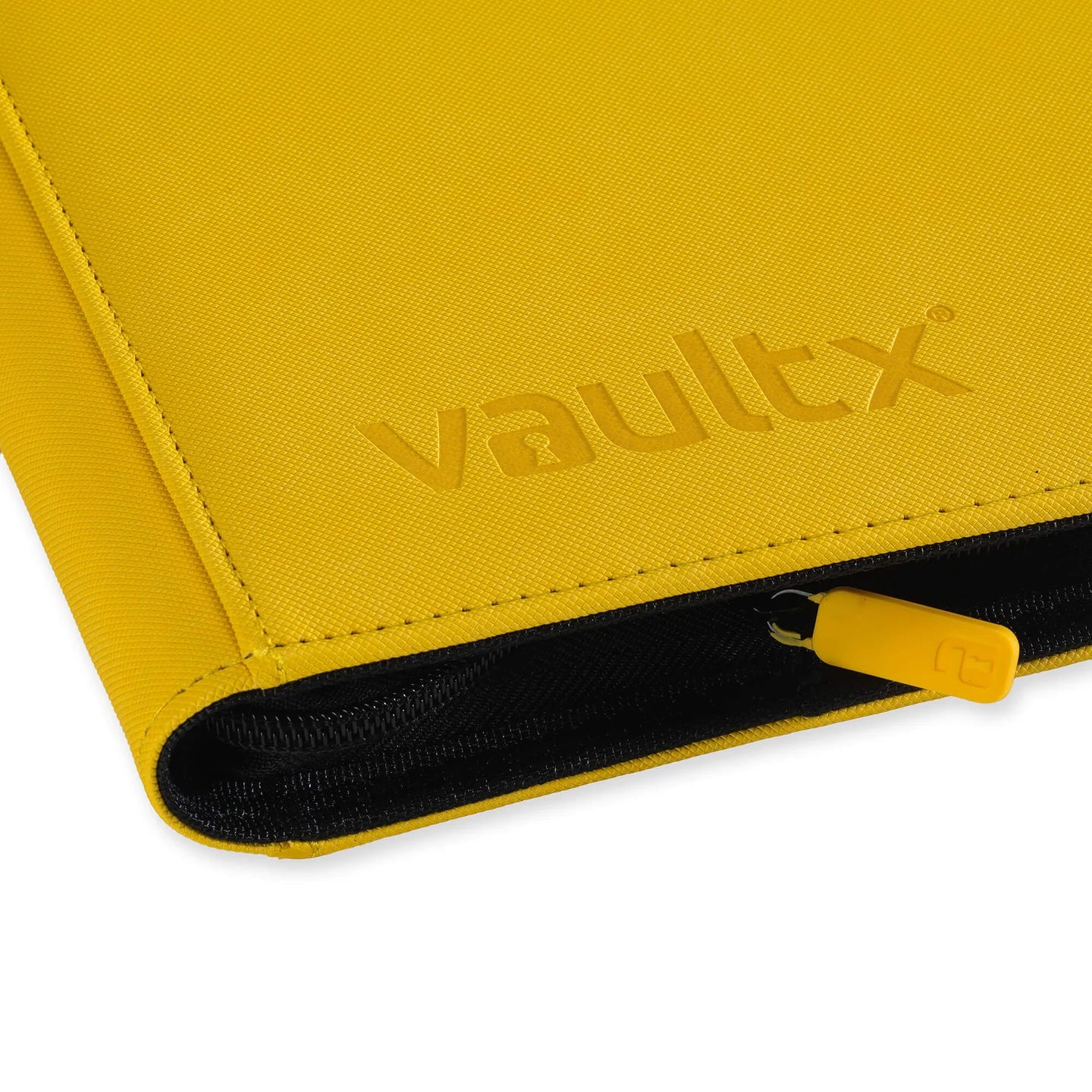 Vaultx - 12-Pocket Exo-Tec® Zip Binder - Sunrise Yellow - PokeBox USA