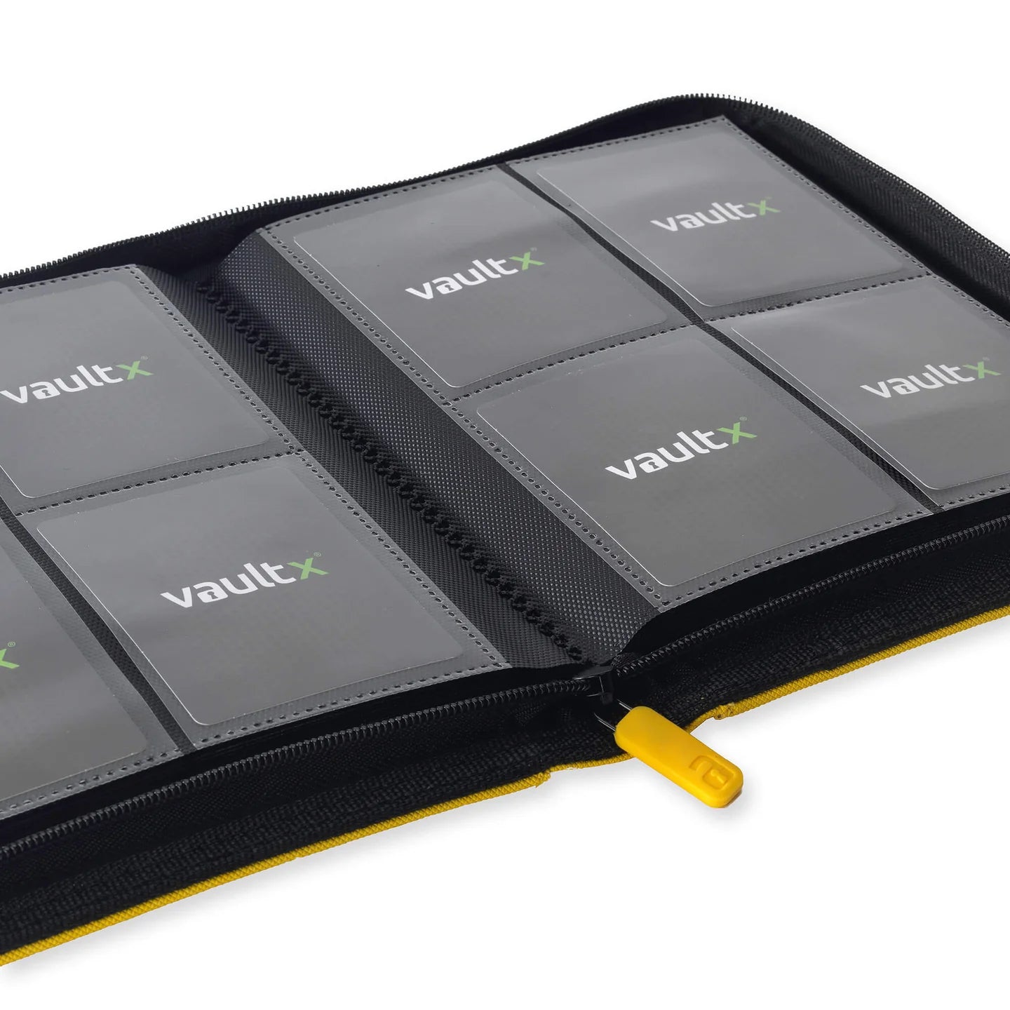 Vaultx - 4-Pocket Exo-Tec® Zip Binder - Sunrise Yellow