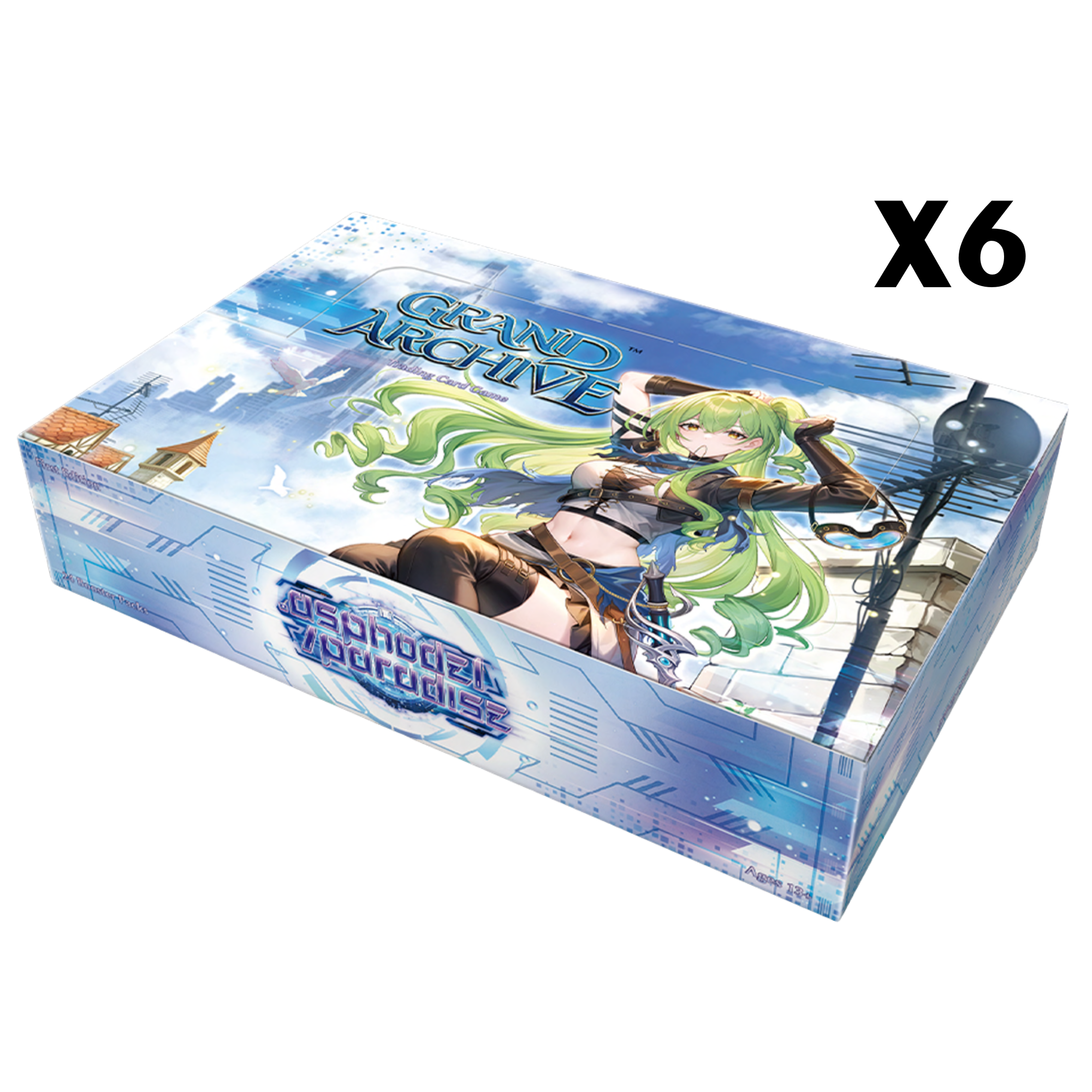 Grand Archive TCG - Asphodel Paradise 1st Edition Booster Box CASE (6 Boxes)