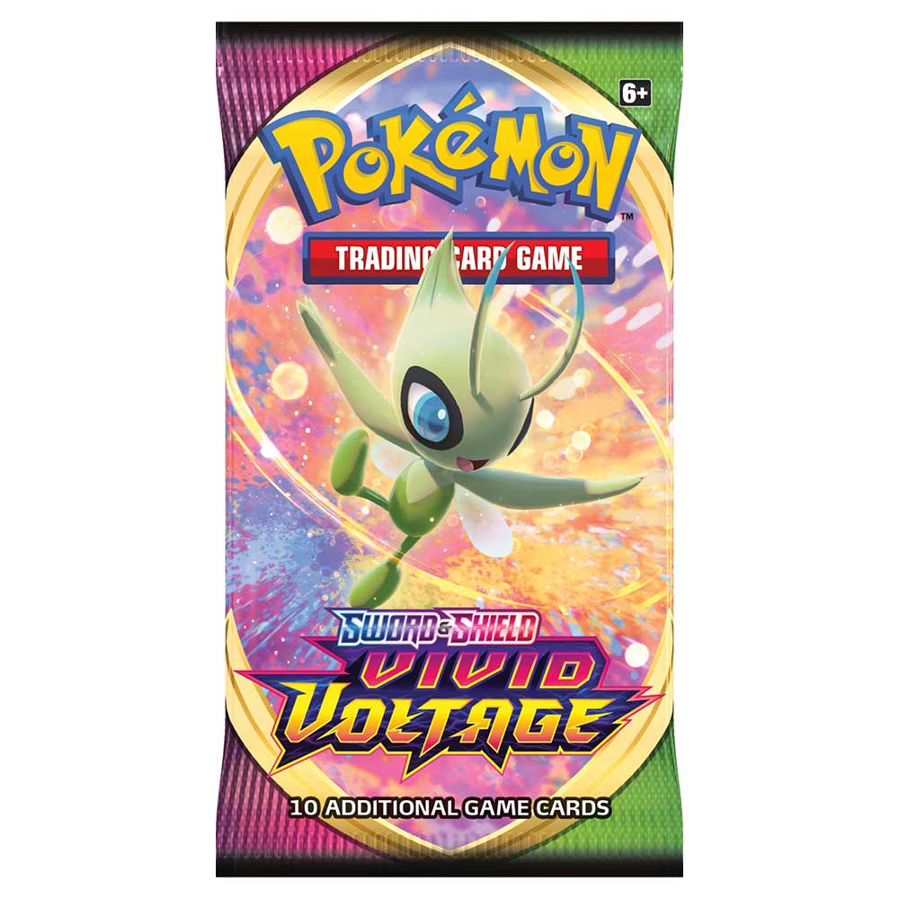Pokemon TCG Sword & Shield Vivid Voltage Booster Pack - PokéBox Australia