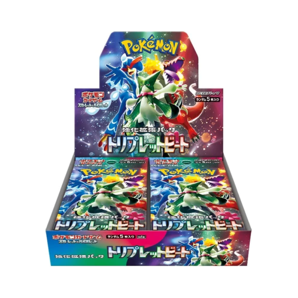 Triple Beat SV1a Booster Box - Japanese Pokemon TCG Triple Beat SV1a Booster Box - Japanese Pokemon TCG