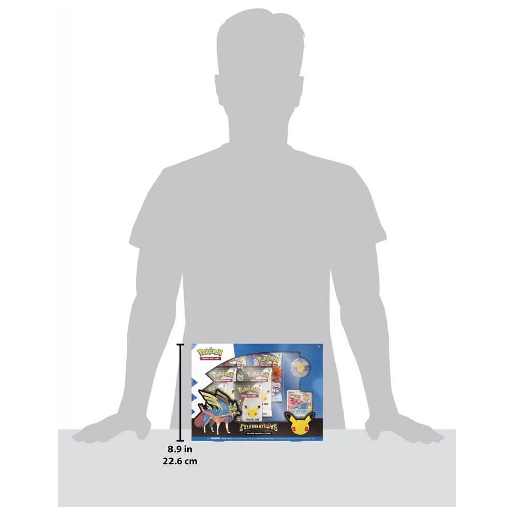 PRE-ORDER - POKÉMON TCG Celebrations - Deluxe Pin Collection Box - PokéBox Australia