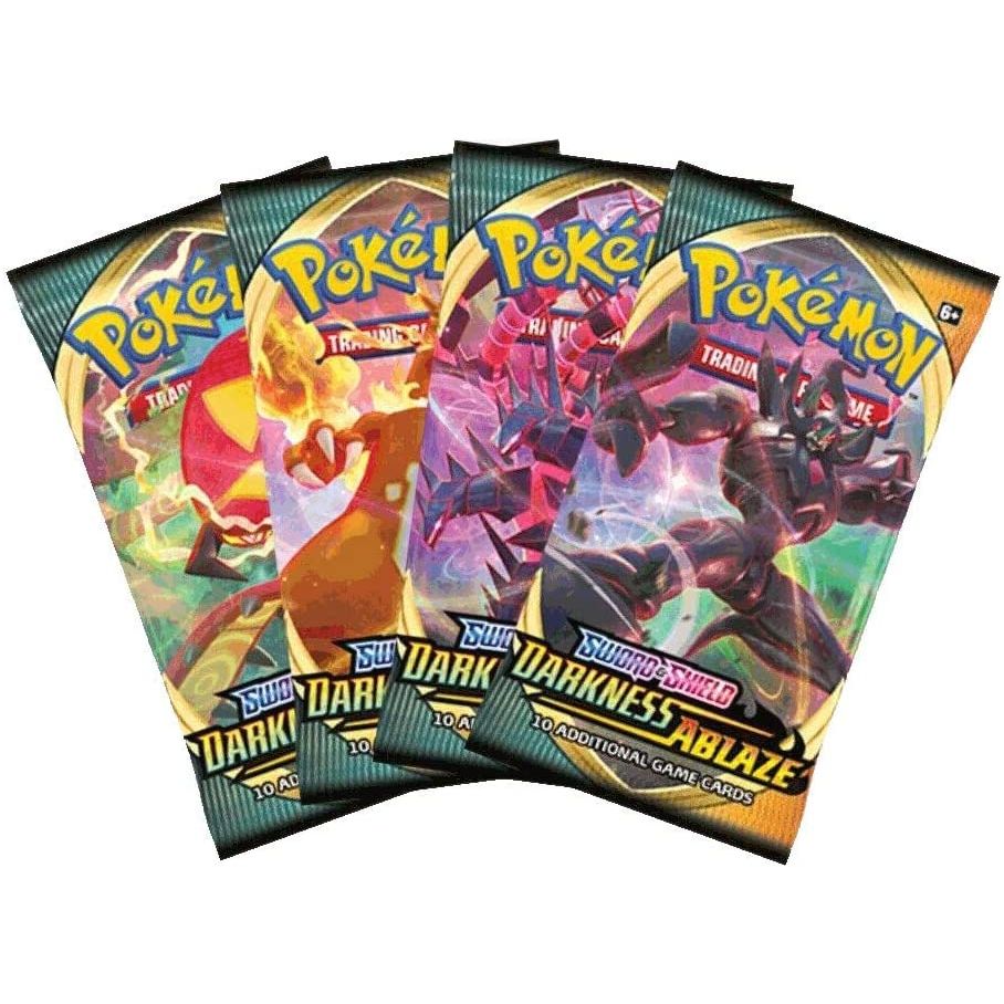 POKEMON TCG Sword And Shield - Darkness Ablaze Booster Pack - PokéBox Australia