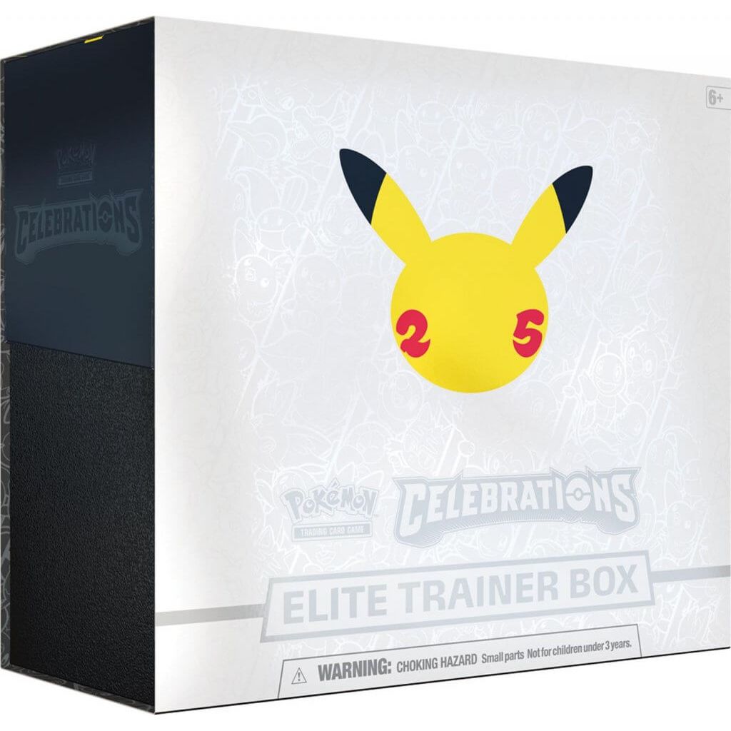 PRE-ORDER - POKÉMON TCG Celebrations - Elite Trainer Box (ETB) - PokéBox Australia
