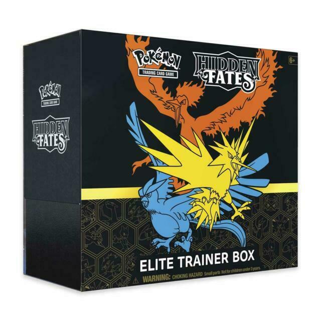 POKÉMON TCG Hidden Fates Elite Trainer Box (ETB) - PokéBox Australia