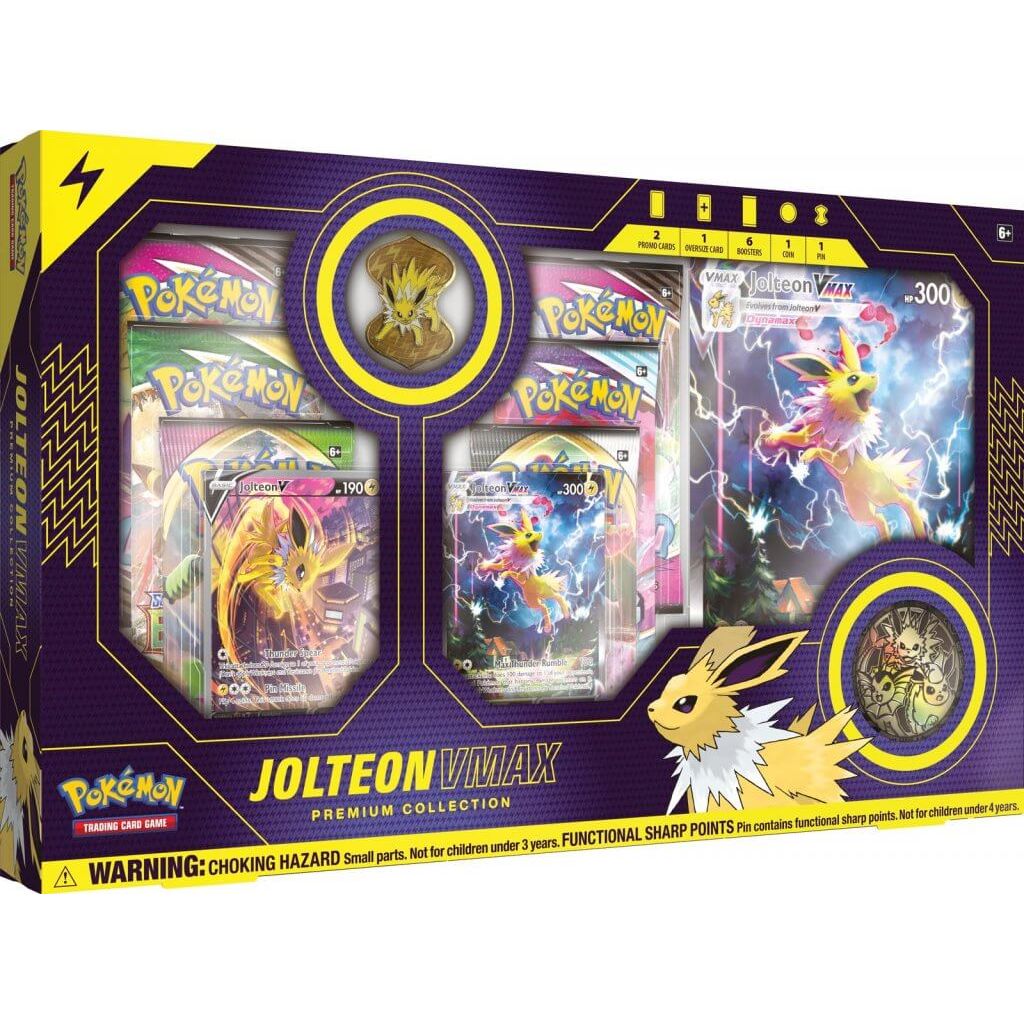 POKMON TCG - Eevee VMAX Premium Collection Boxes POKMON TCG - Eevee VMAX Premium Collection Boxes