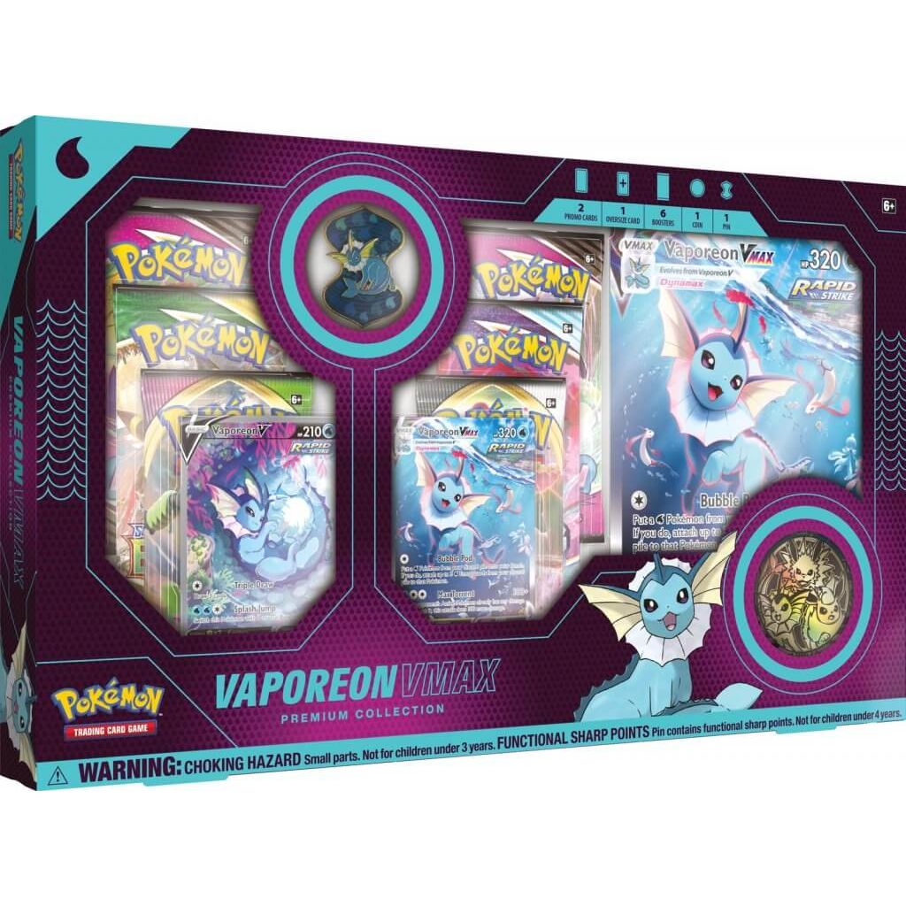 POKÉMON TCG - Eevee VMAX Premium Collection Boxes