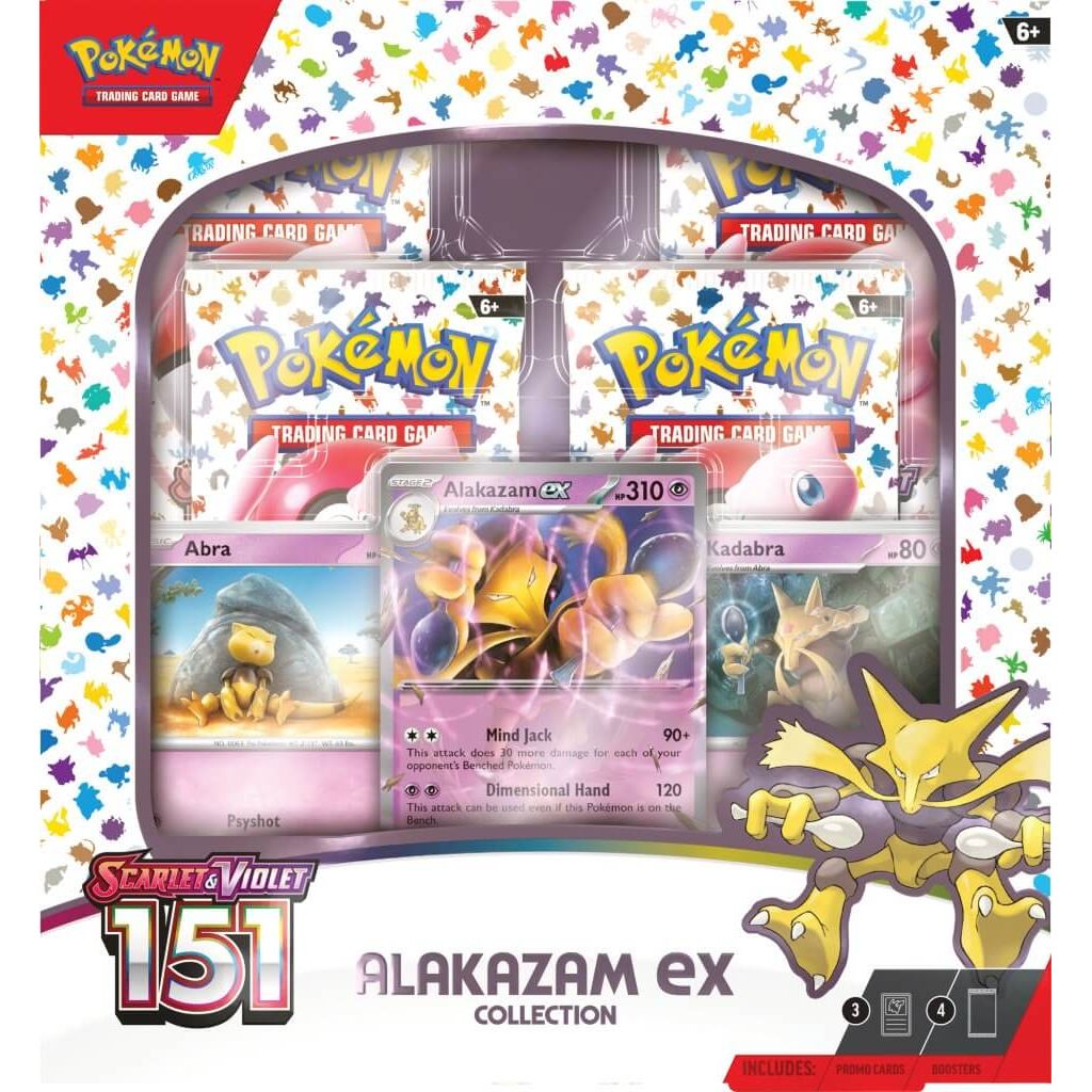 POKÉMON TCG Scarlet & Violet 151 Collection—Alakazam ex - PokéBox Australia