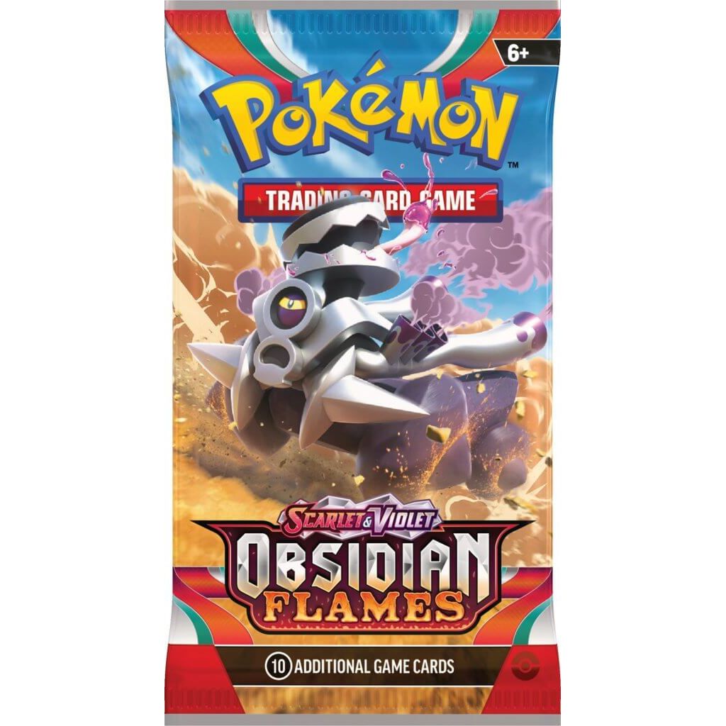 POKMON TCG Scarlet & Violet 3: Obsidian Flames Booster Box x6 (SEALED CASE) POKMON TCG Scarlet & Violet 3: Obsidian Flames Booster Box x6 (SEALED CASE)