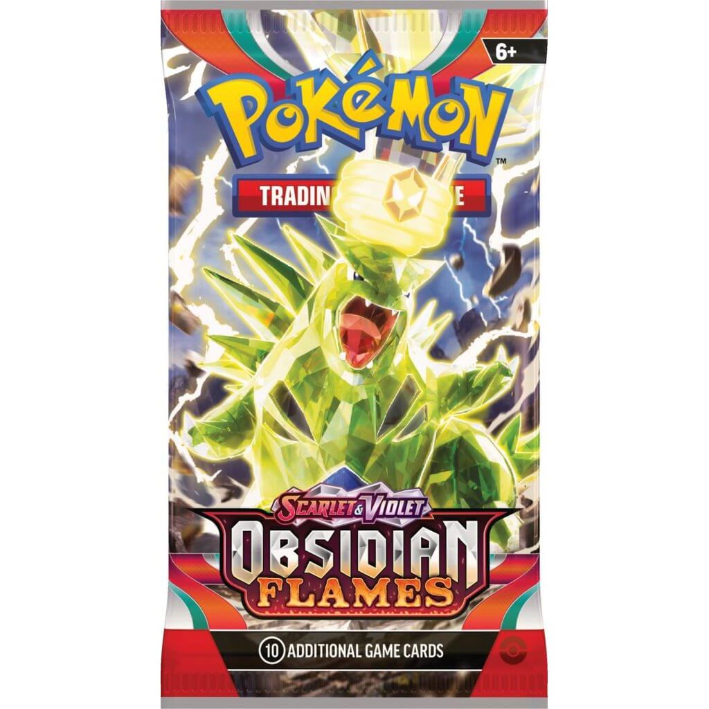 POKMON TCG Scarlet & Violet 3: Obsidian Flames Booster Box x6 (SEALED POKMON TCG Scarlet & Violet 3: Obsidian Flames Booster Box x6 (SEALED