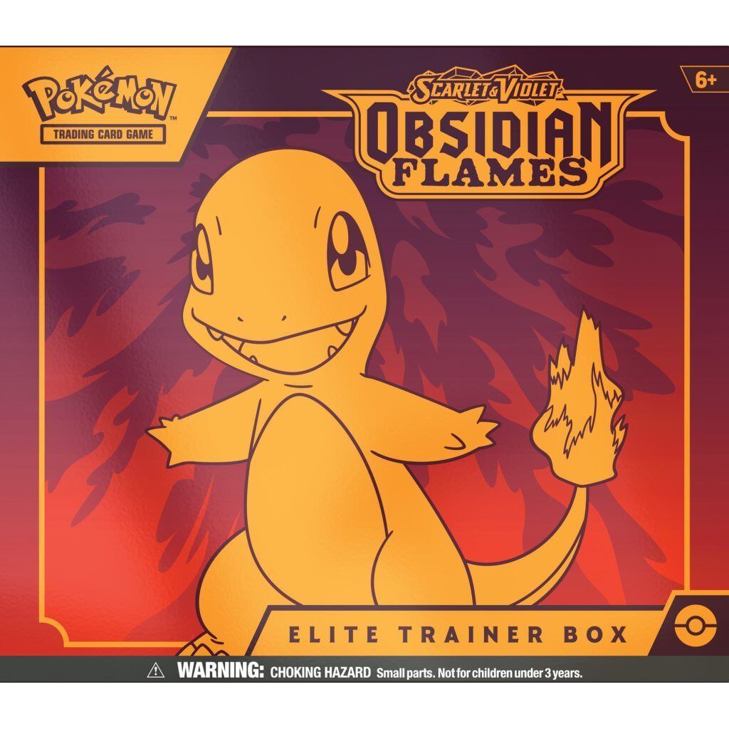 pokemon tcg obsidian flames cards POKÉMON TCG Scarlet & Violet 3: Obsidian Flames Elite Trainer Box (ETB