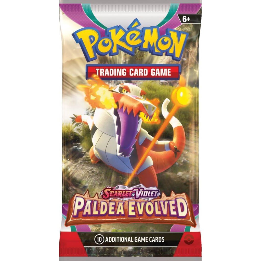 paldea evolved booster box guarantee POKÉMON TCG Scarlet & Violet 2: Paldea Evolved Sealed Case 6x Booster