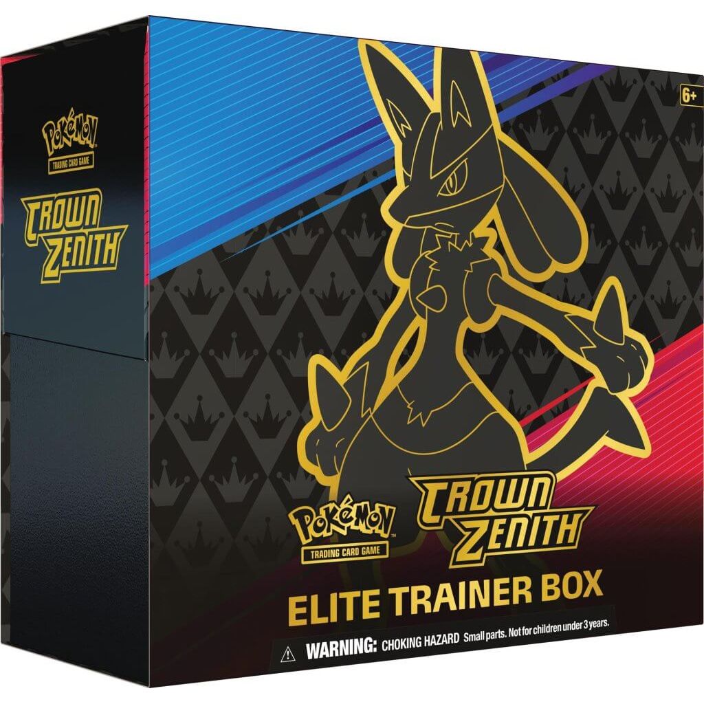 POKÉMON TCG Crown Zenith - Elite Trainer Box (ETB) x10 Sealed Case - PokéBox Australia